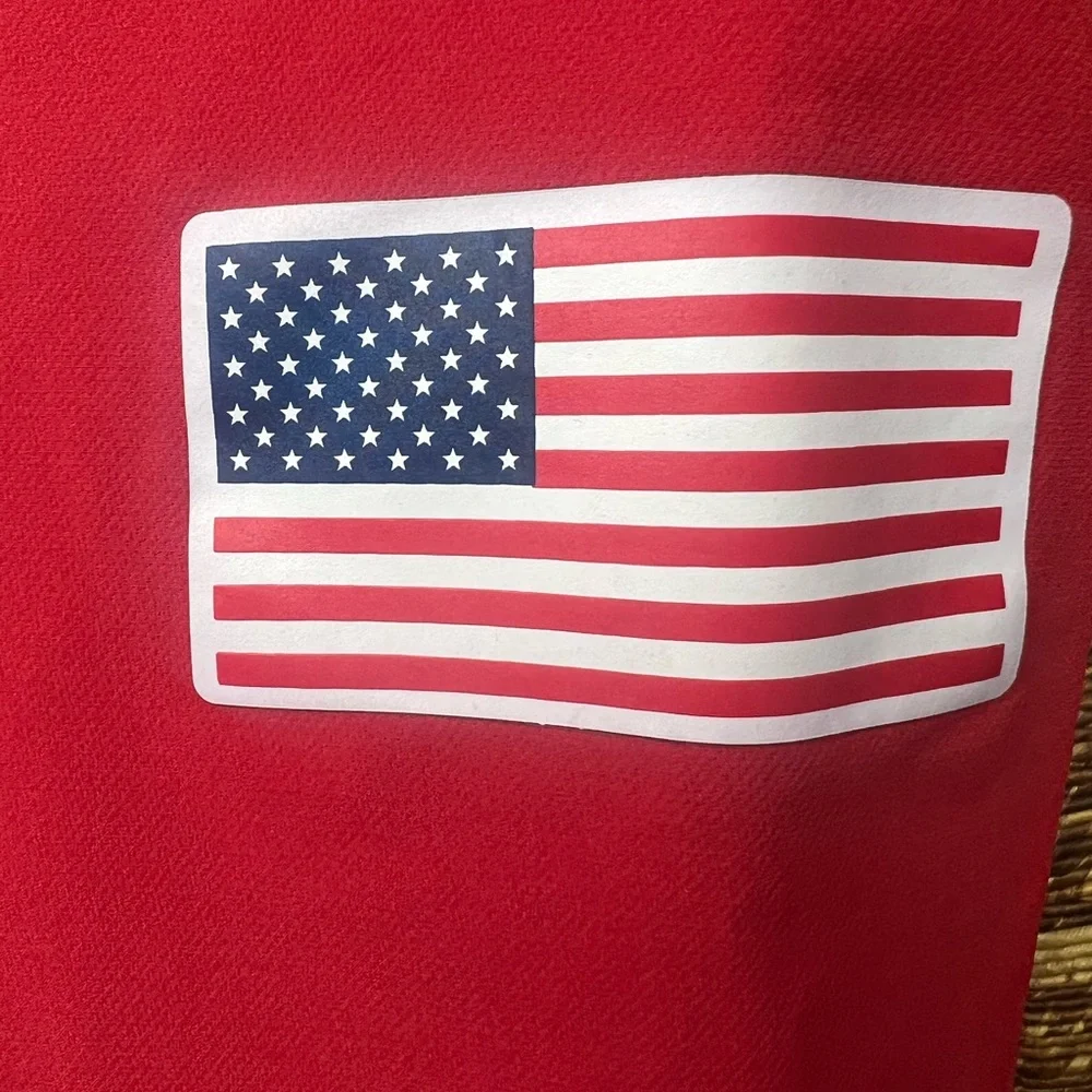 The North Face Red - Mens Team USA Olympic Pullover, Medium,‎ Tekno